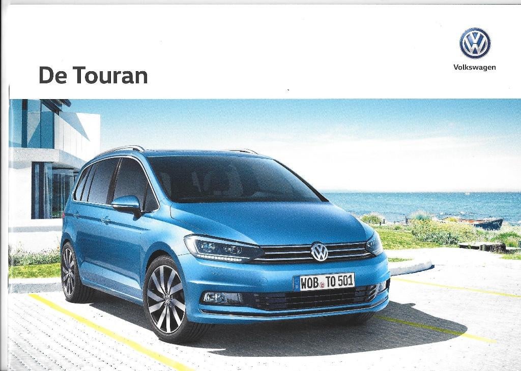 VOLKSWAGEN TOURAN  2016, Boeken, Auto's | Folders en Tijdschriften, Ophalen of Verzenden, Zo goed als nieuw, Volkswagen