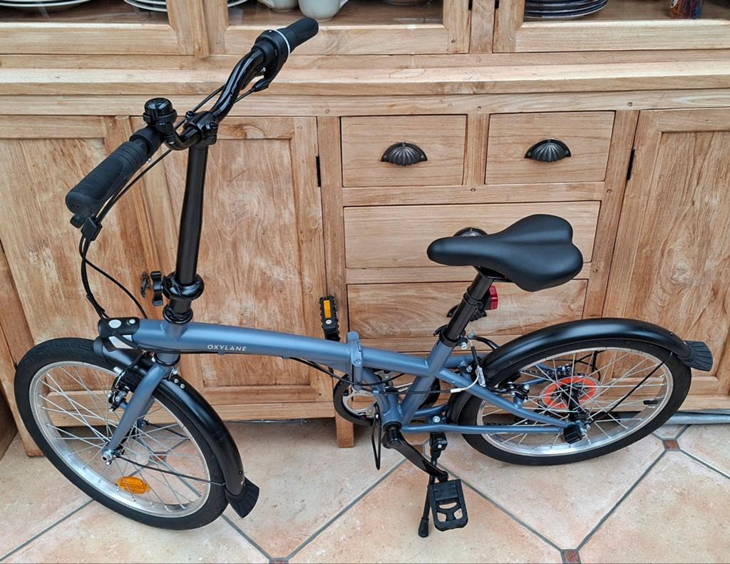 Vélo pliable btwin tilt 120 comme neuf !, Vitesses, Frein sur jante, Comme neuf, Enlèvement