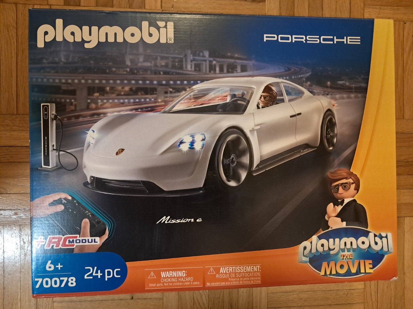 Playmobil the movie, Porsche, afstandsbediening, Autres séries, Comme neuf, Véhicule, Kit complet
