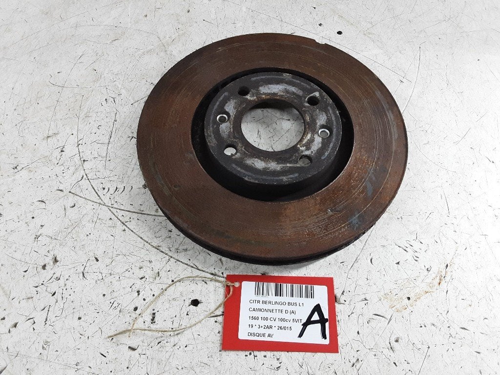 REMSCHIJF VOOR Citroën Berlingo (01-2008/04-2021), Gebruikt, Citroën, Mevr. I. Hauben, Rue de l'Espoir 34 34
4030  GRIVEGNÉE, BE