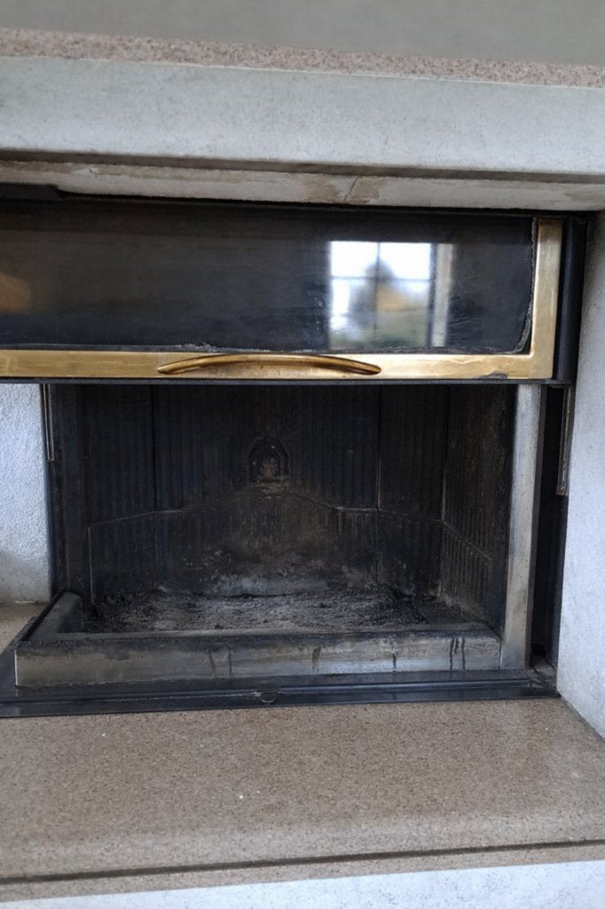 Poêle à bois, insert pour cheminée, Maison & Meubles, Enlèvement, Utilisé, Insert, Cheminée au bois