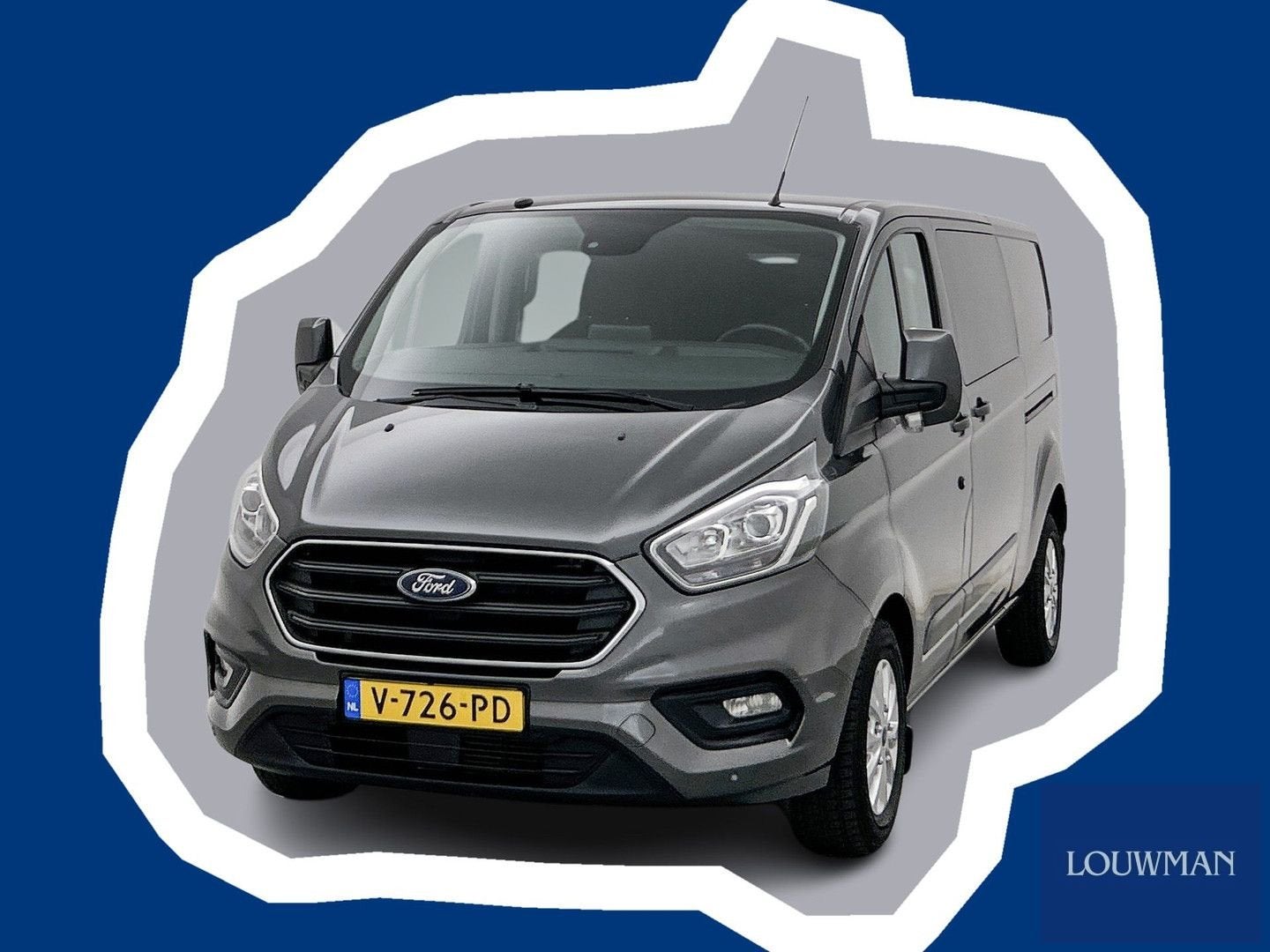 Ford Transit Custom 300 2.0 TDCI L2H1 Limited DC 170pk Navig, Autos, Achat, Entreprise, Carnet d'entretien, Diesel