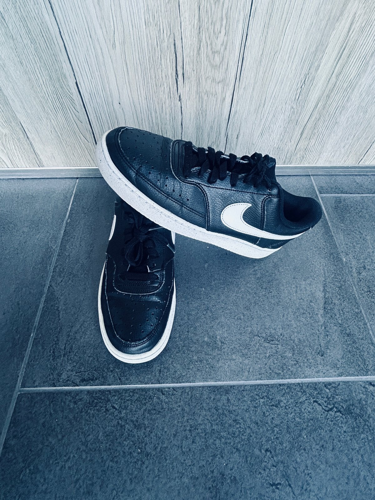 Nike Court Vision Low (Black / White) pointure 42, Enlèvement ou Envoi