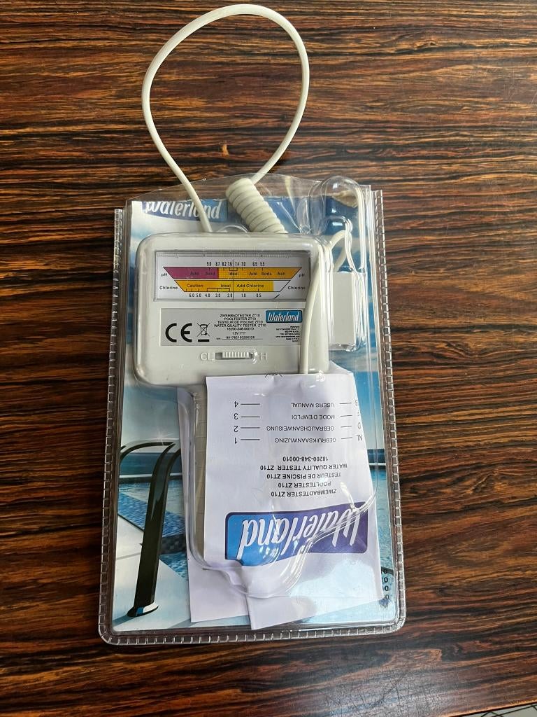 ph meter zwembad, Enlèvement, Utilisé