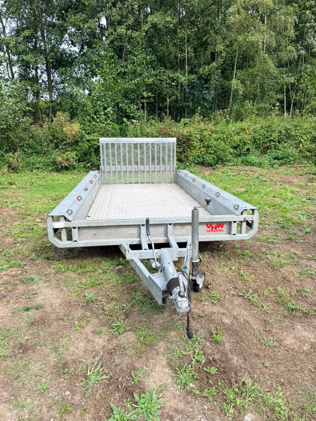 Machinetransporter/dieplader Henra, Auto diversen, Ophalen, Gebruikt