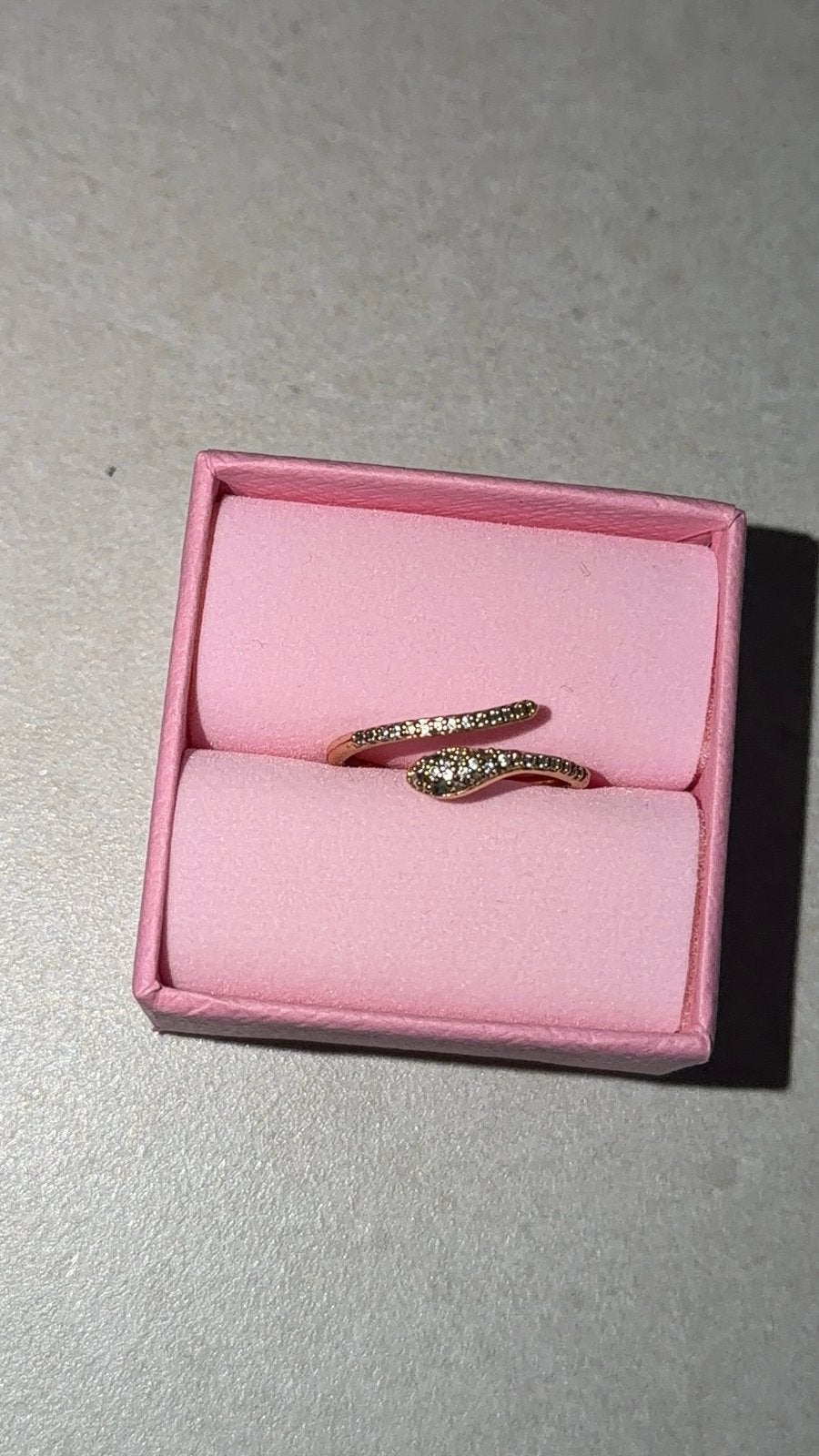 Bague serpent en or, Envoi, Neuf, Or, Femme