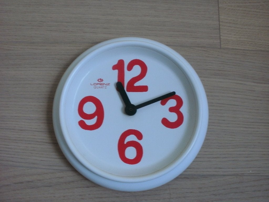 wandklok/keukenklok, Huis en Inrichting, Ophalen, Zo goed als nieuw, Wandklok