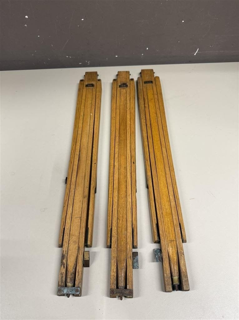 Vintage houten camerastatief poten, Ophalen of Verzenden, Zo goed als nieuw