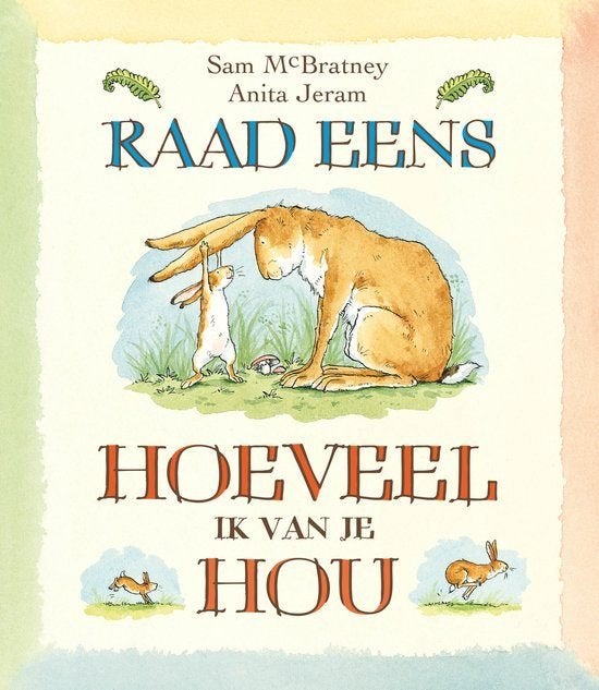 boek: raad eens hoeveel ik van je hou/+...altijd en overal.., Enlèvement ou Envoi, Comme neuf, Fiction général, Livre de lecture