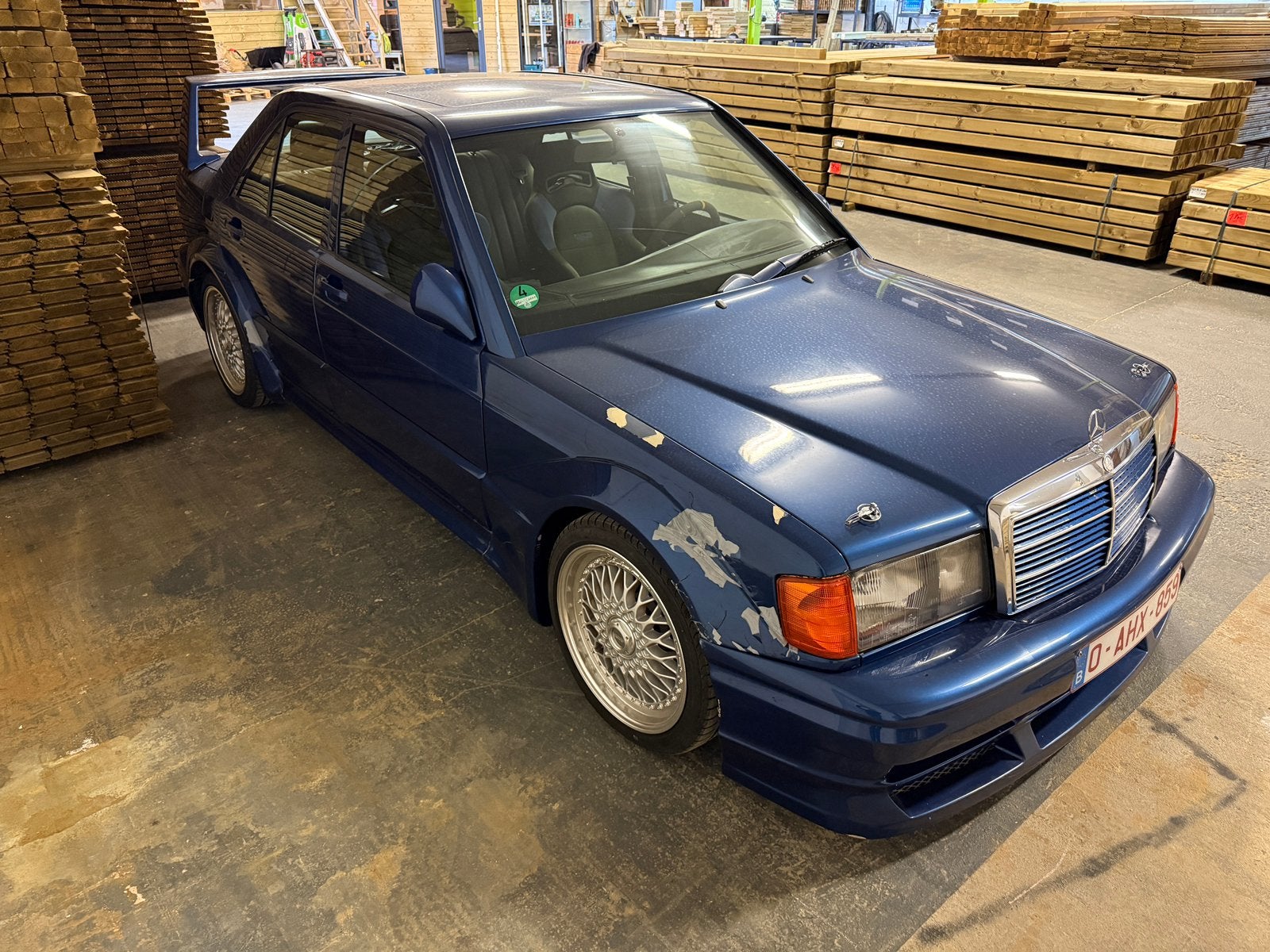 Mercedes 190 2.3 benzine evo look., foto 5