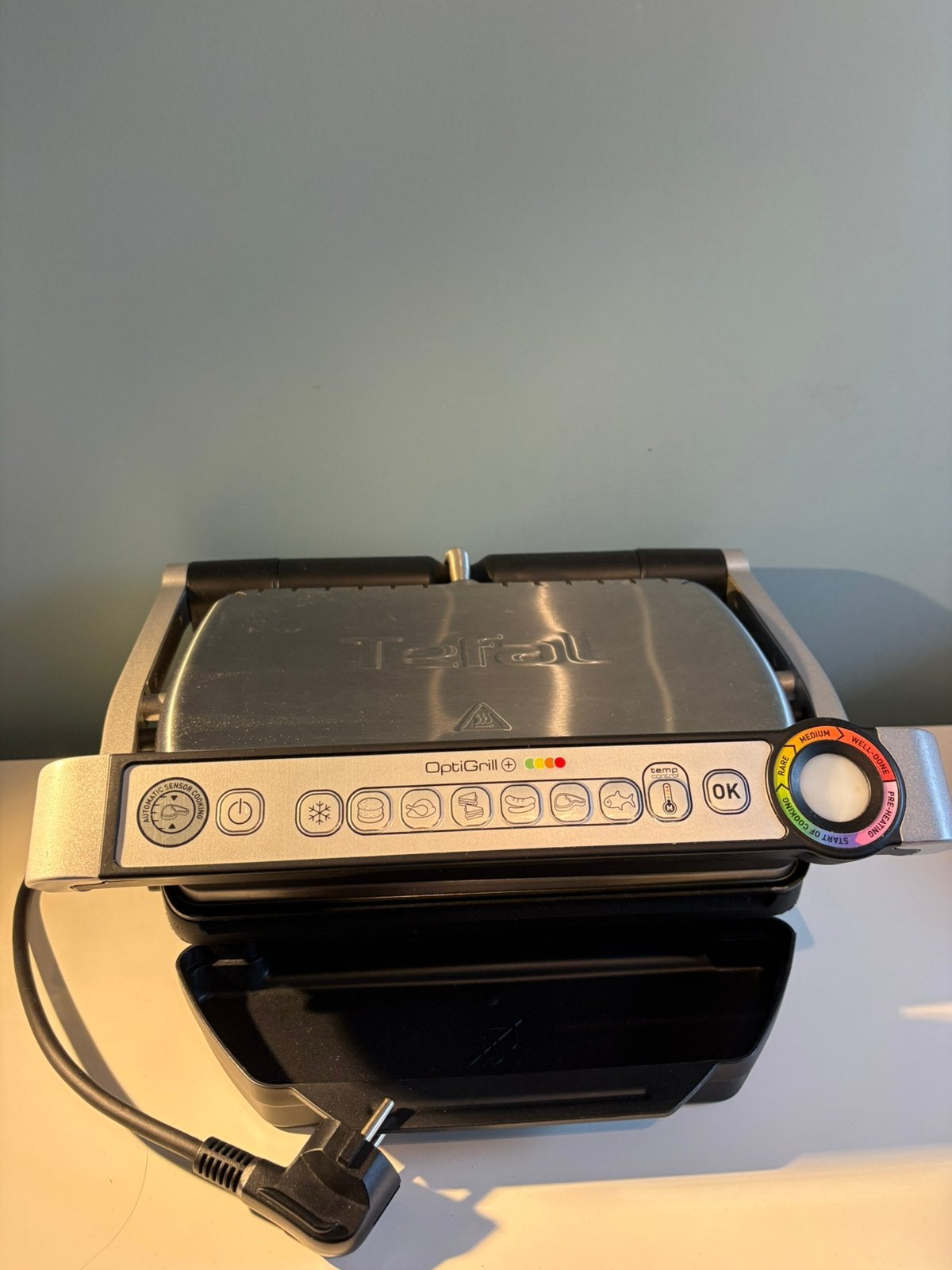 Tefal optigrill+, Ophalen, Uitneembare platen, Zo goed als nieuw
