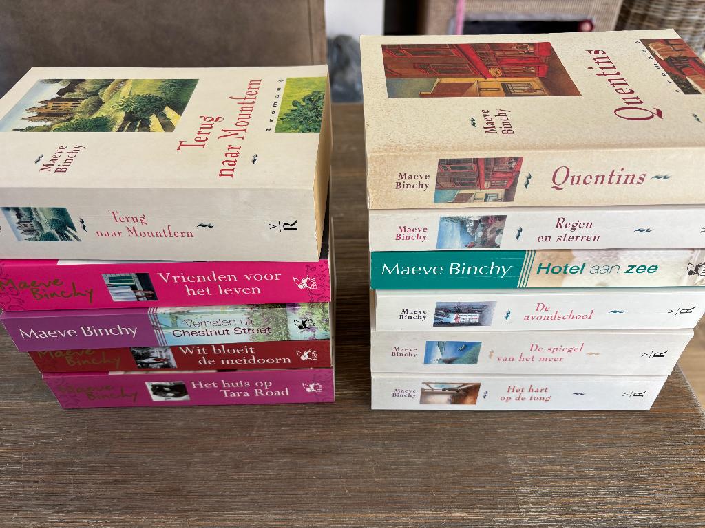 Maeve Binchy: set van 11 boeken, goede staat, Enlèvement ou Envoi, Utilisé, Maeve Binchy, Belgique