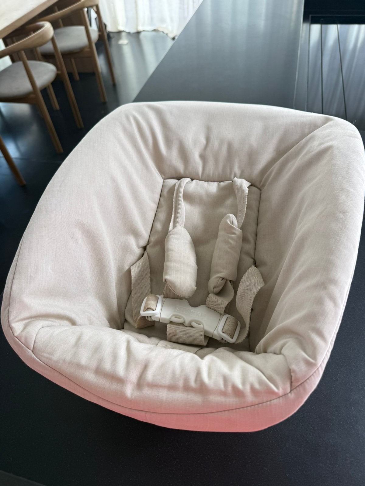 Tripp Trapp Newborn Set, Enlèvement, Utilisé, Chaise évolutive, Ceinture(s)