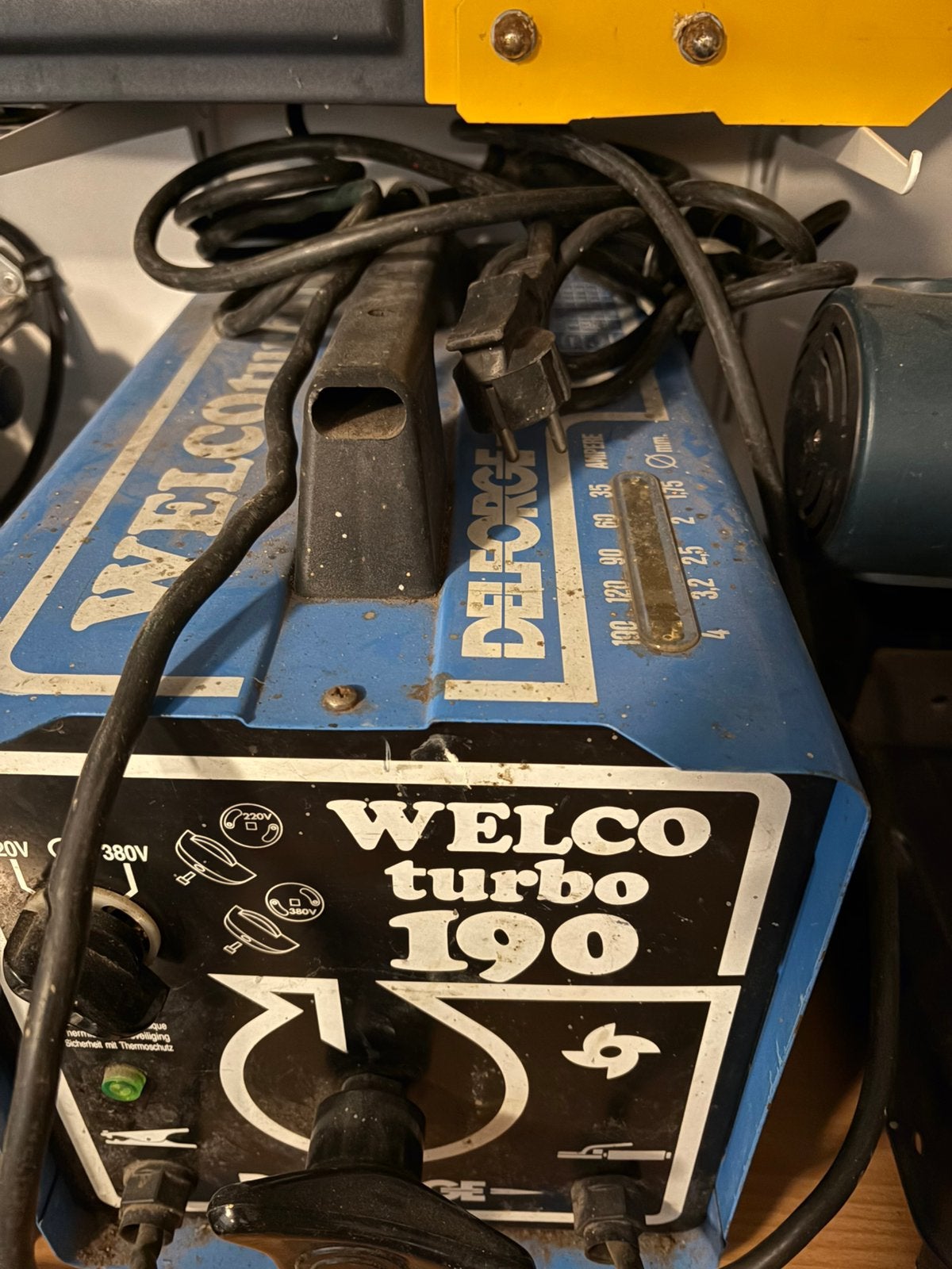 Laspost Welco turbo 190, Doe-het-zelf en Bouw, Ophalen, Zo goed als nieuw