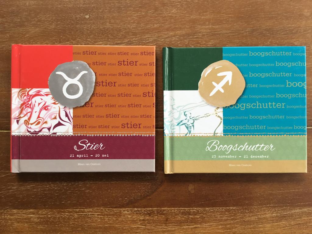 Boeken boogschutter en stier, Ophalen of Verzenden