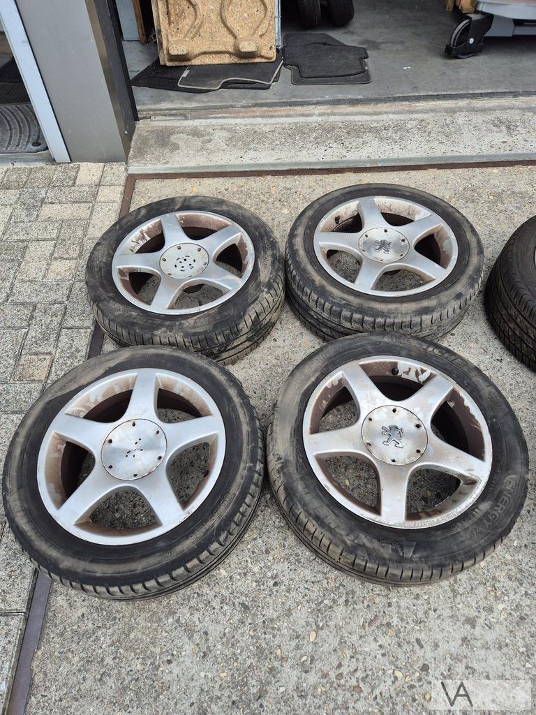 Set velgen 16 inch TACOMA Peugeot 406 306 307 308 207 208, Auto-onderdelen, Gebruikt, -, -, Banden en Velgen