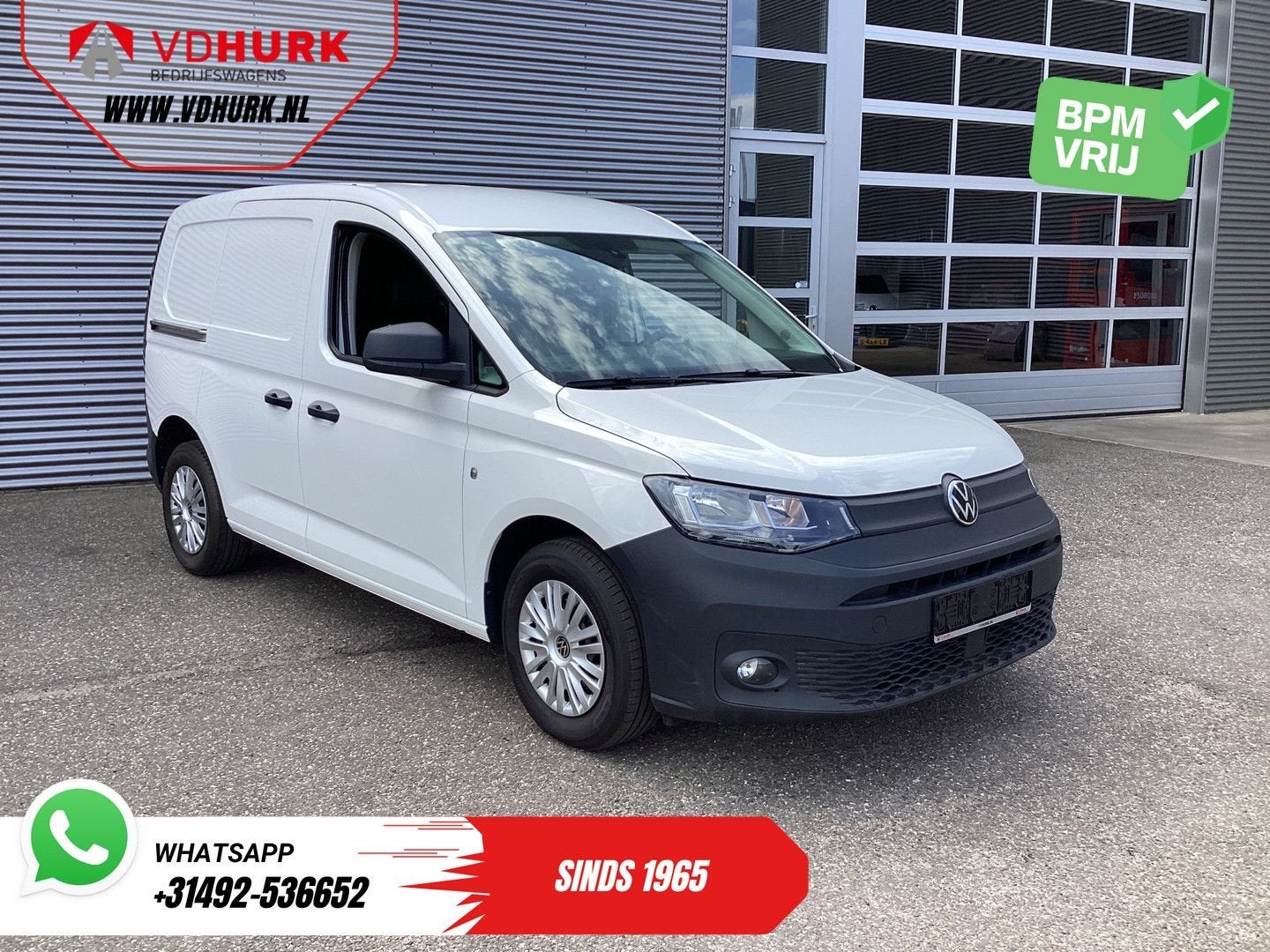 Volkswagen Caddy Cargo 2.0 TDI 100 pk Omvormer/ Sortimo/ Cru, Autos, Camionnettes & Utilitaires, Achat, Entreprise, Boîte manuelle