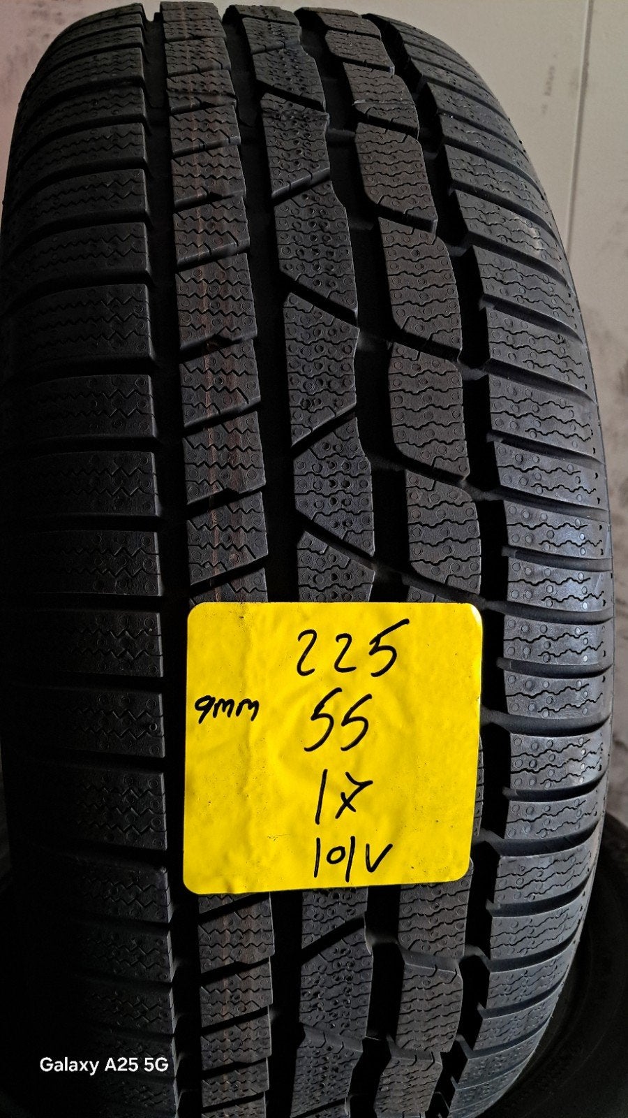 Démo hivernale 225/55/17 225/55r17 2255517 9mm, Enlèvement