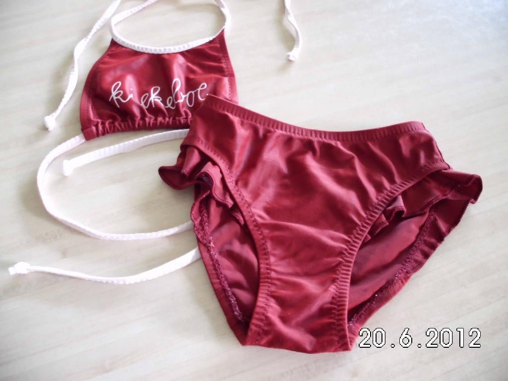 Bikini Kiekeboe.   maat 92., Enfants & Bébés, Maillots de bain pour enfants, KIEKEBOE., Enlèvement ou Envoi, Comme neuf, Taille 92
