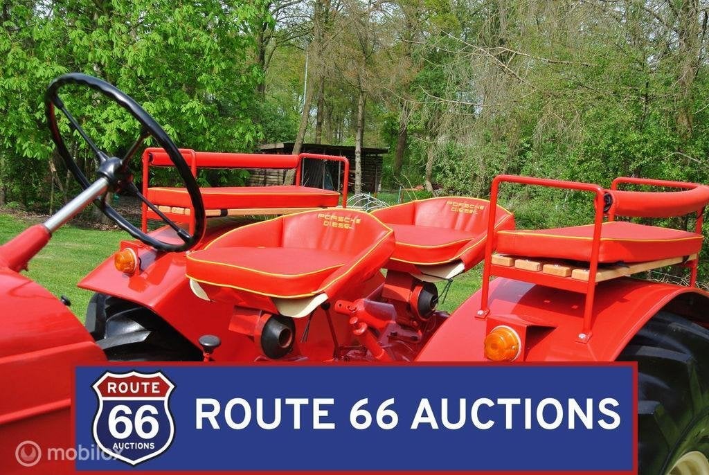 Porsche-Diesel Master 408 Tractor | 1958 | Route 66 Auctions, Zwart, Bedrijf, Overige carrosserie, Porsche