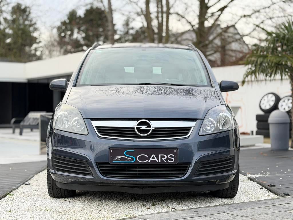 Opel zafira 1.6i ** 7 Plaatsen ** 130.000 km ** Airco **, Auto's, Opel, 4 cilinders, 1600 cc, 7 zetels, Bedrijf