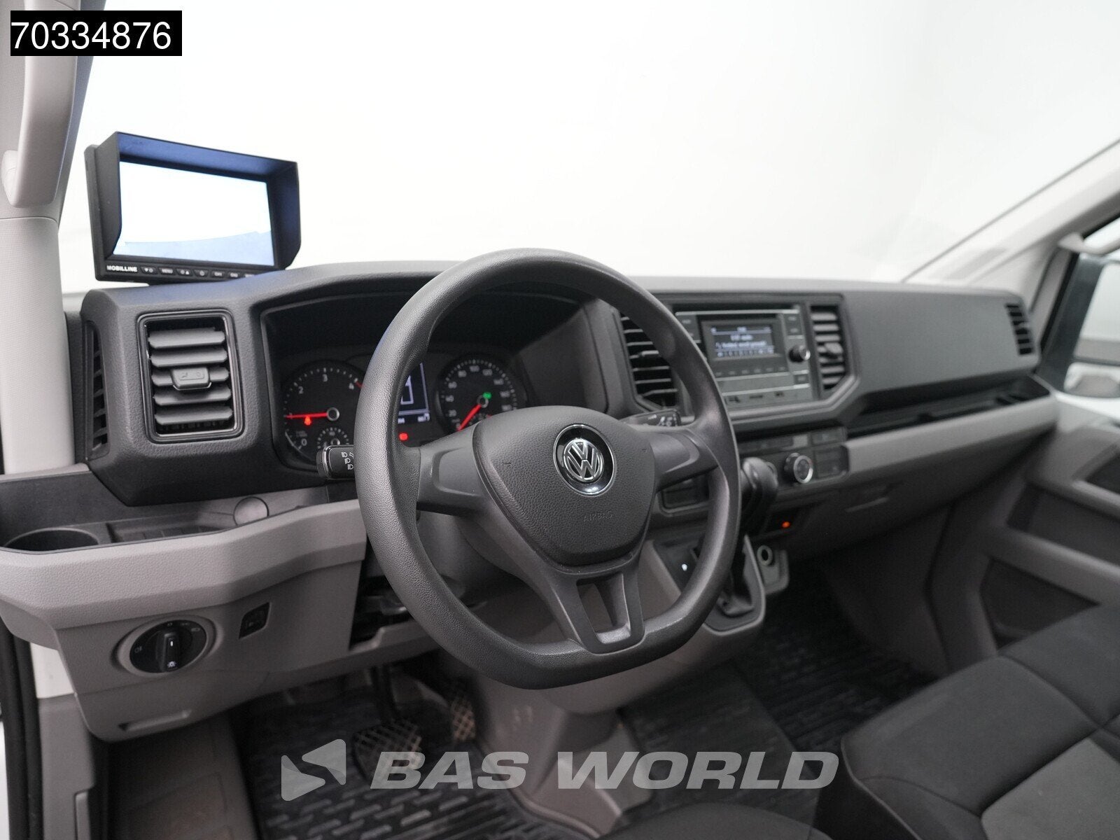 Volkswagen Crafter 177pk Automaat Laadklep Bakwagen Airco Ca, Stof, Gebruikt, Euro 6, 4 cilinders