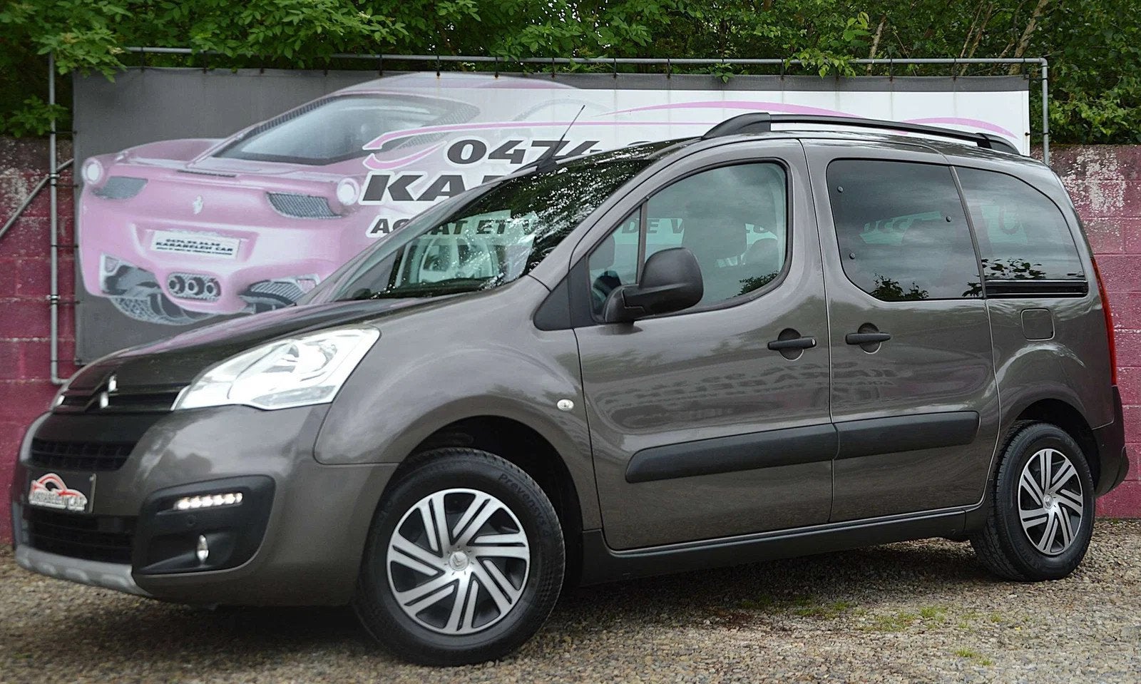 Citroën Berlingo 1.6BlueHDi XTR BOITE AUT NAV CAM CLIM CRUI, Argent ou Gris, Euro 6, Entreprise, 5 portes