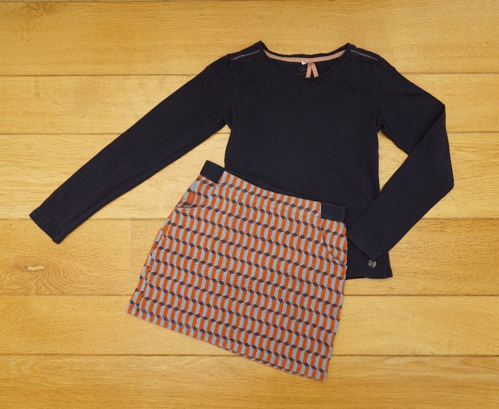 setje ba*ba en JBC, 9 jaar, Enfants & Bébés, Vêtements enfant | Taille 134, Ba*ba, Enlèvement ou Envoi, Ensemble, Utilisé