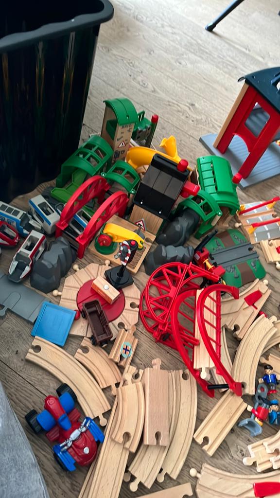 Set trein brio, Ophalen, Zo goed als nieuw