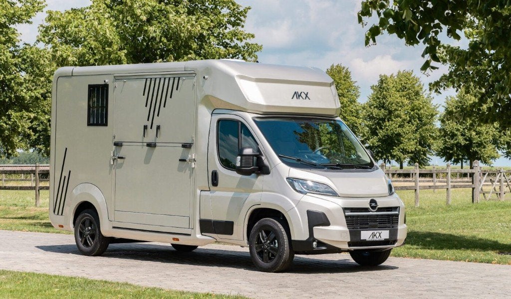 Nieuwe akx full option , hengsten uitvoering., Ophalen, Nieuw, Aluminium, 2-paards trailer