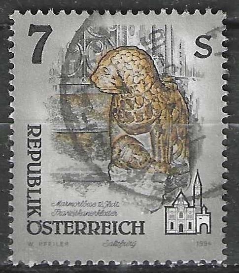 Oostenrijk 1994 - Yvert 1970 - Abdijen en Kloosters  (ST), Verzenden, Gestempeld