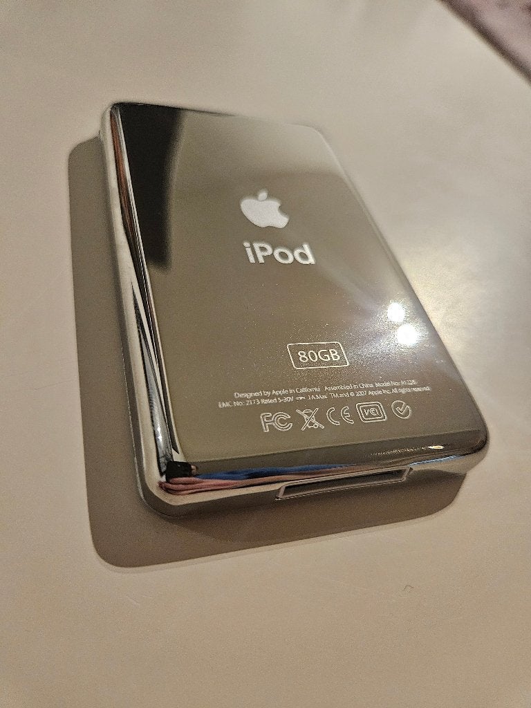 iPod Classic Nieuwe Accu (80 GB 6e Gen.), Audio, Tv en Foto, Mp3-spelers | Apple iPod, 40 GB en meer, Classic, Refurbished, Ophalen of Verzenden