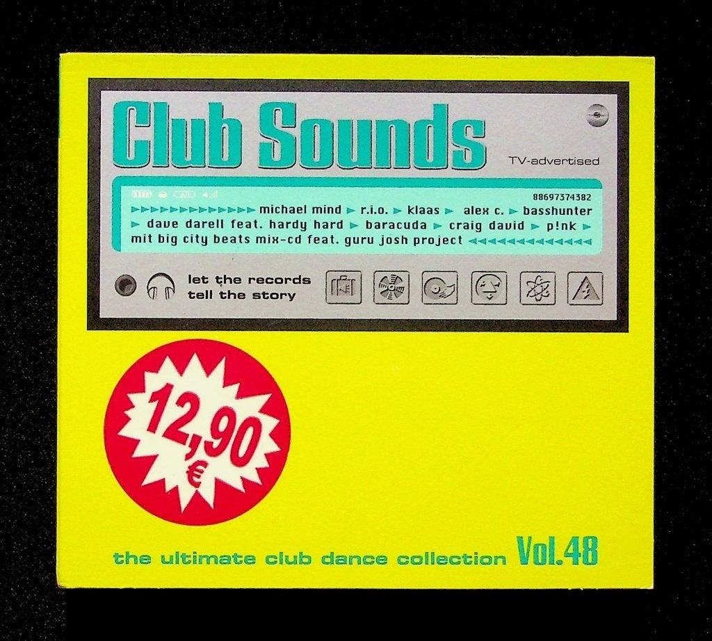 Club Sounds Vol.48, Cd's en Dvd's, Digipak, Ophalen of Verzenden, Zo goed als nieuw, Verzamelalbum