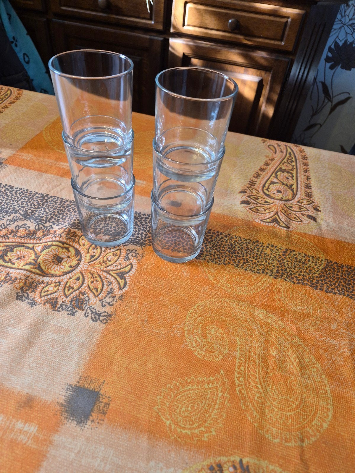 petit verre a eau 1 euros le verre y en a 6, Collections, Enlèvement
