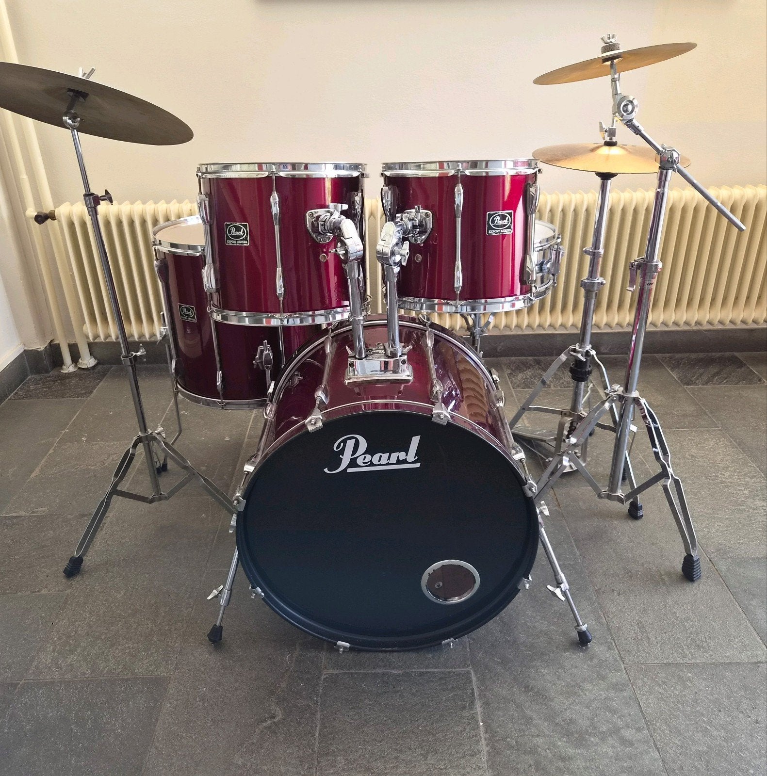 Kit de batterie complet Pearl Export, Musique & Instruments, Batteries & Percussions, Pearl, Enlèvement