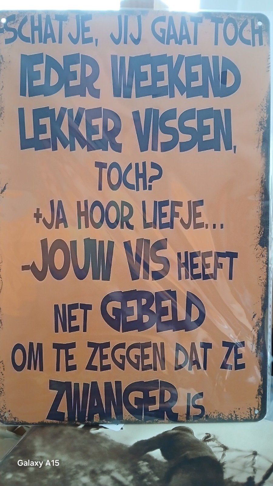 metale bord voor overspel., Metaal, 20 cm, Nieuw, Ophalen of Verzenden