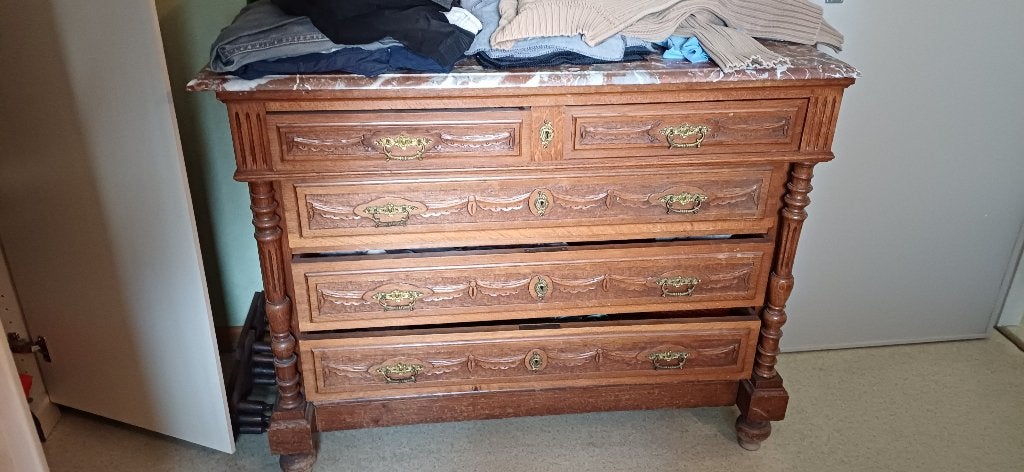 Armoire, Antiek, 100 à 150 cm, Enlèvement, Utilisé