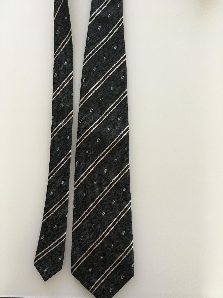 stropdas donkergrijs José Piscador, Kleding | Heren, Stropdassen, Nieuw, Ophalen of Verzenden, Grijs, José Piscador