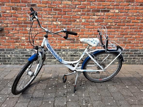 Meisjesfiets Oxford, 24inch, Fietsen en Brommers, Ophalen, 24 inch, Versnellingen, Zo goed als nieuw