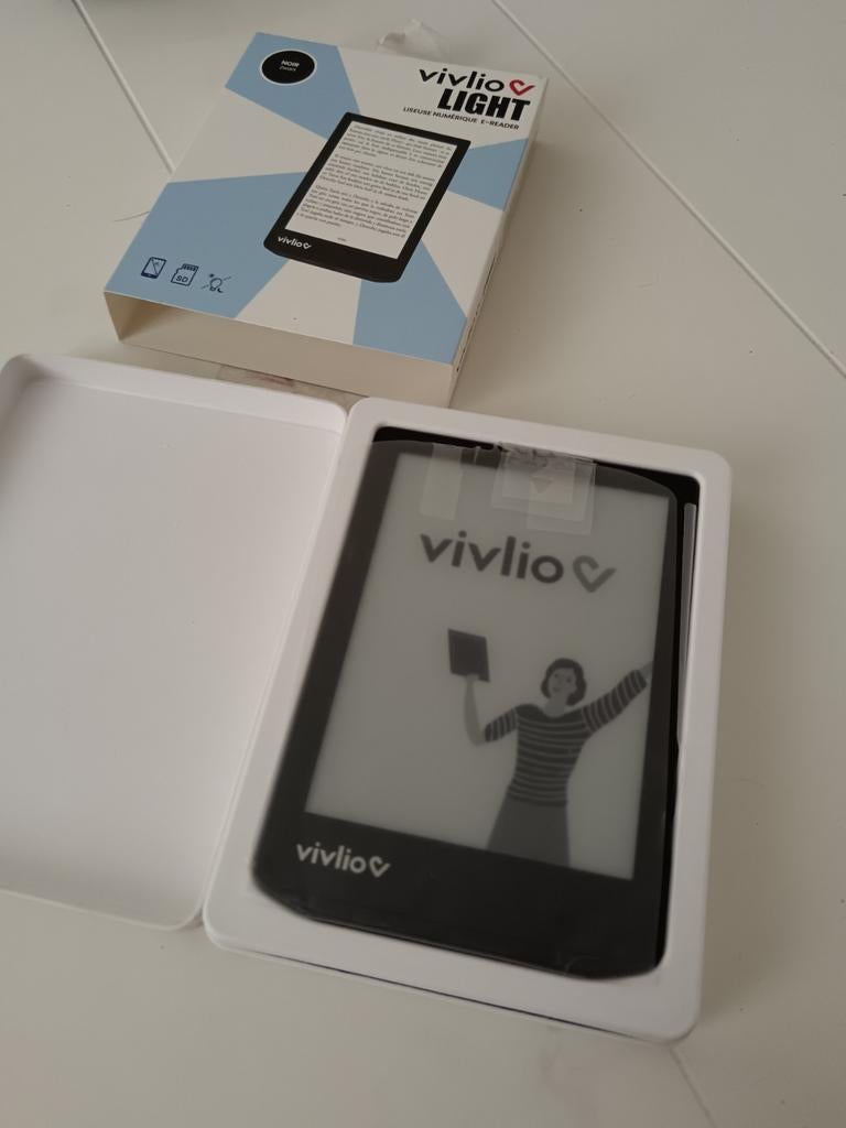 Vivlio Light E-reader te koop nieuw nooit gebruikt, Enlèvement