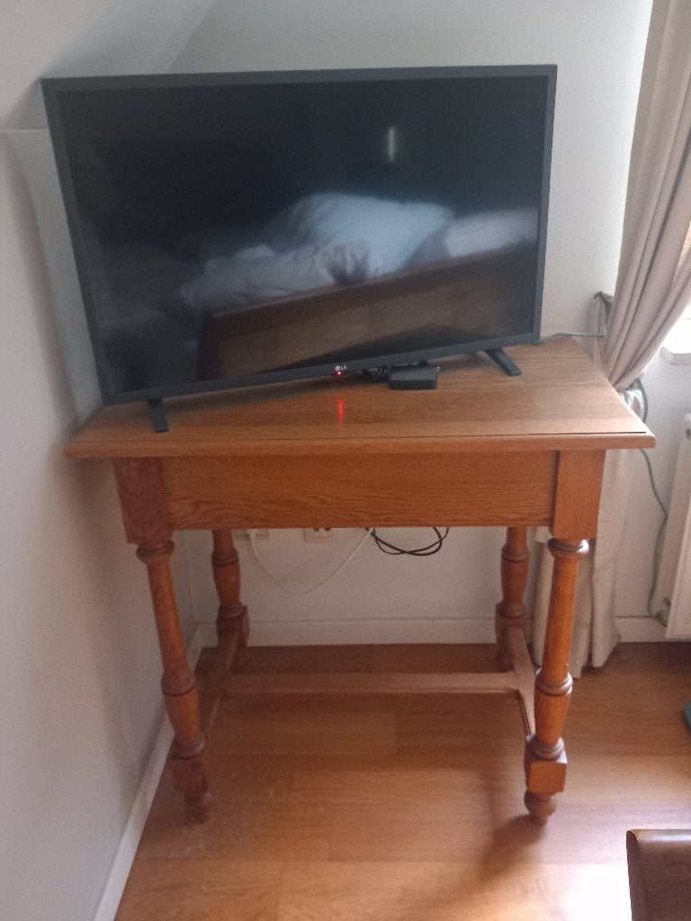 bureautafel, Overige typen, 50 cm, Bruin, Zo goed als nieuw