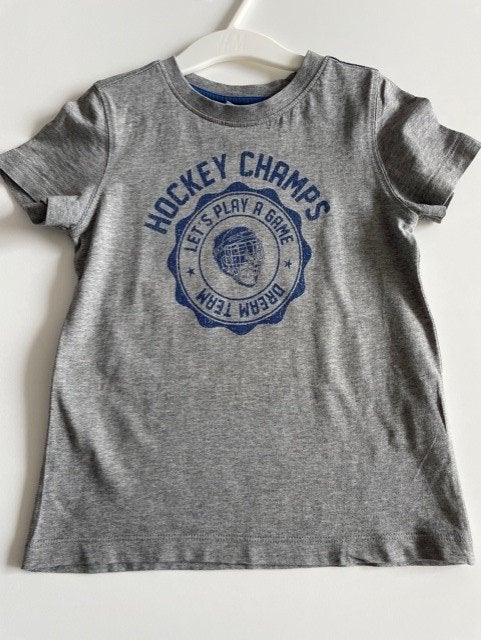 T-shirt de hockey gris taille 104 de la marque Jbc, Garçon, Enlèvement ou Envoi, Chemise ou À manches longues, Comme neuf