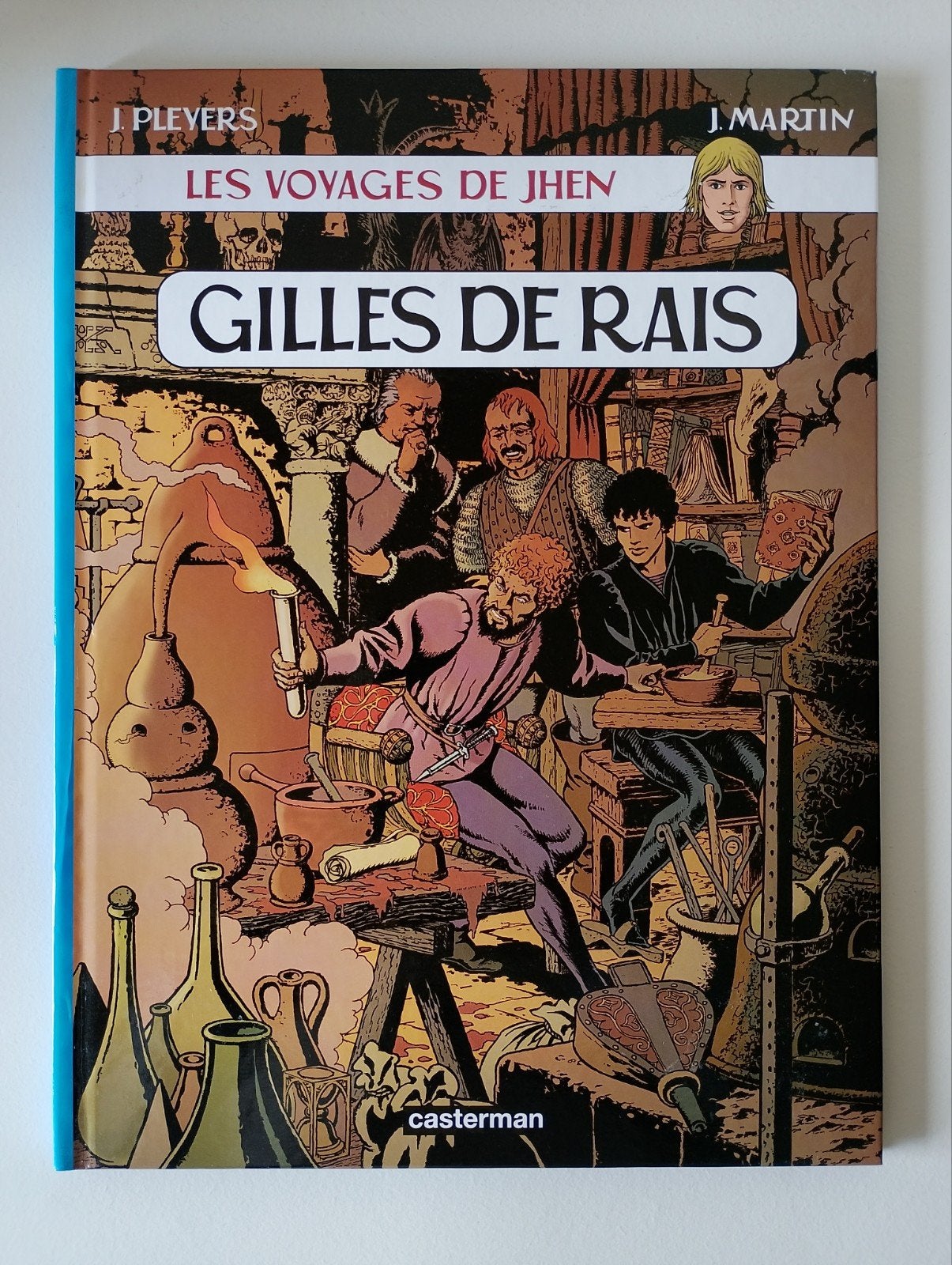 Les Voyages de Jhen 8 – Gilles de Rais – EO 2008 – Jacques M, Livres, Enlèvement ou Envoi, Une BD, Comme neuf, Jacques Martin