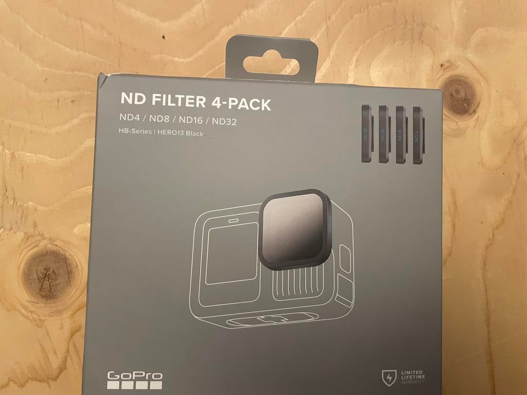GoPro ND Filter 4-Pack (GoPro HERO 13), Ophalen