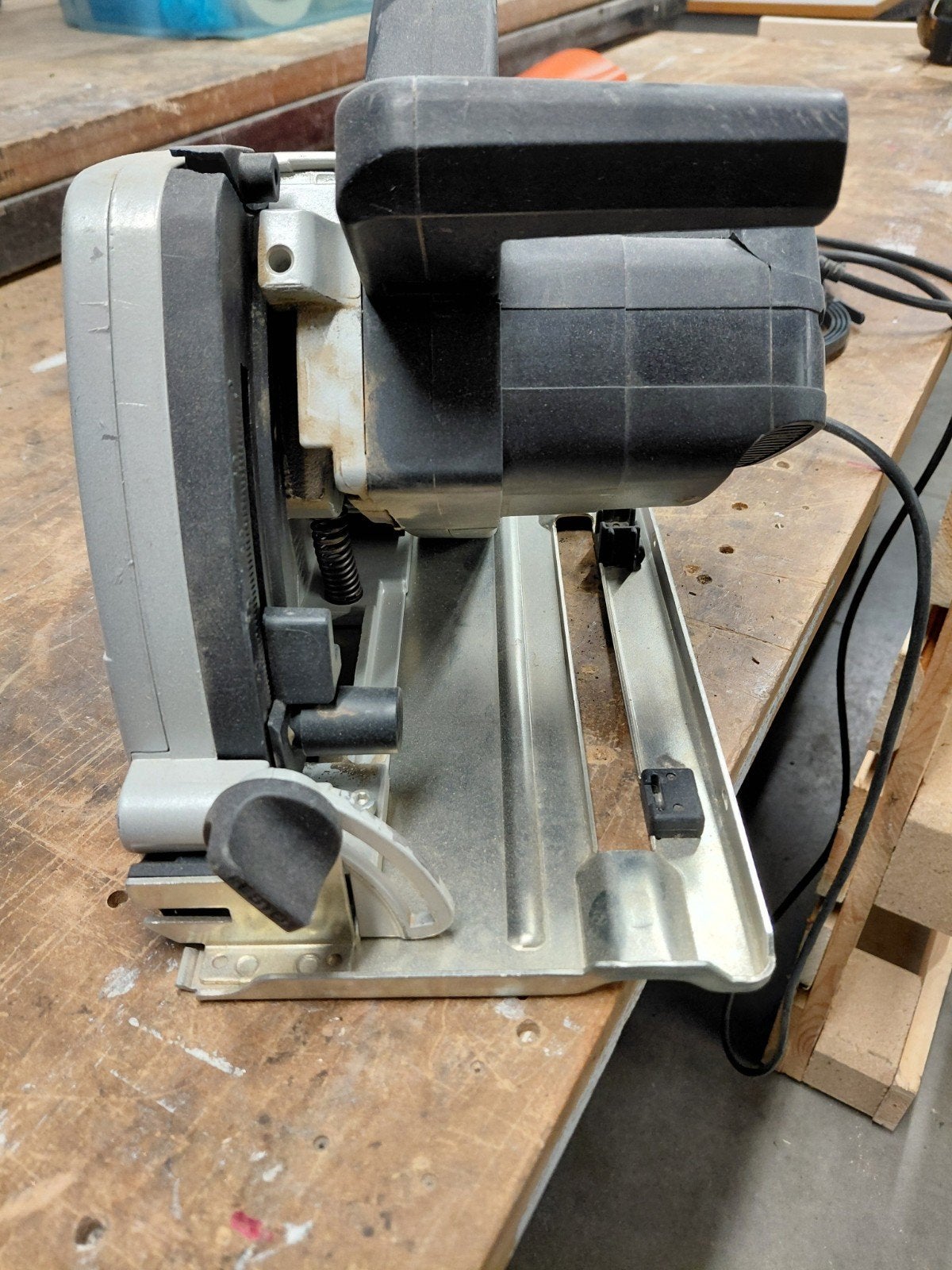 Gevaagd festool invalzaagATF 55/AP 55, Ophalen