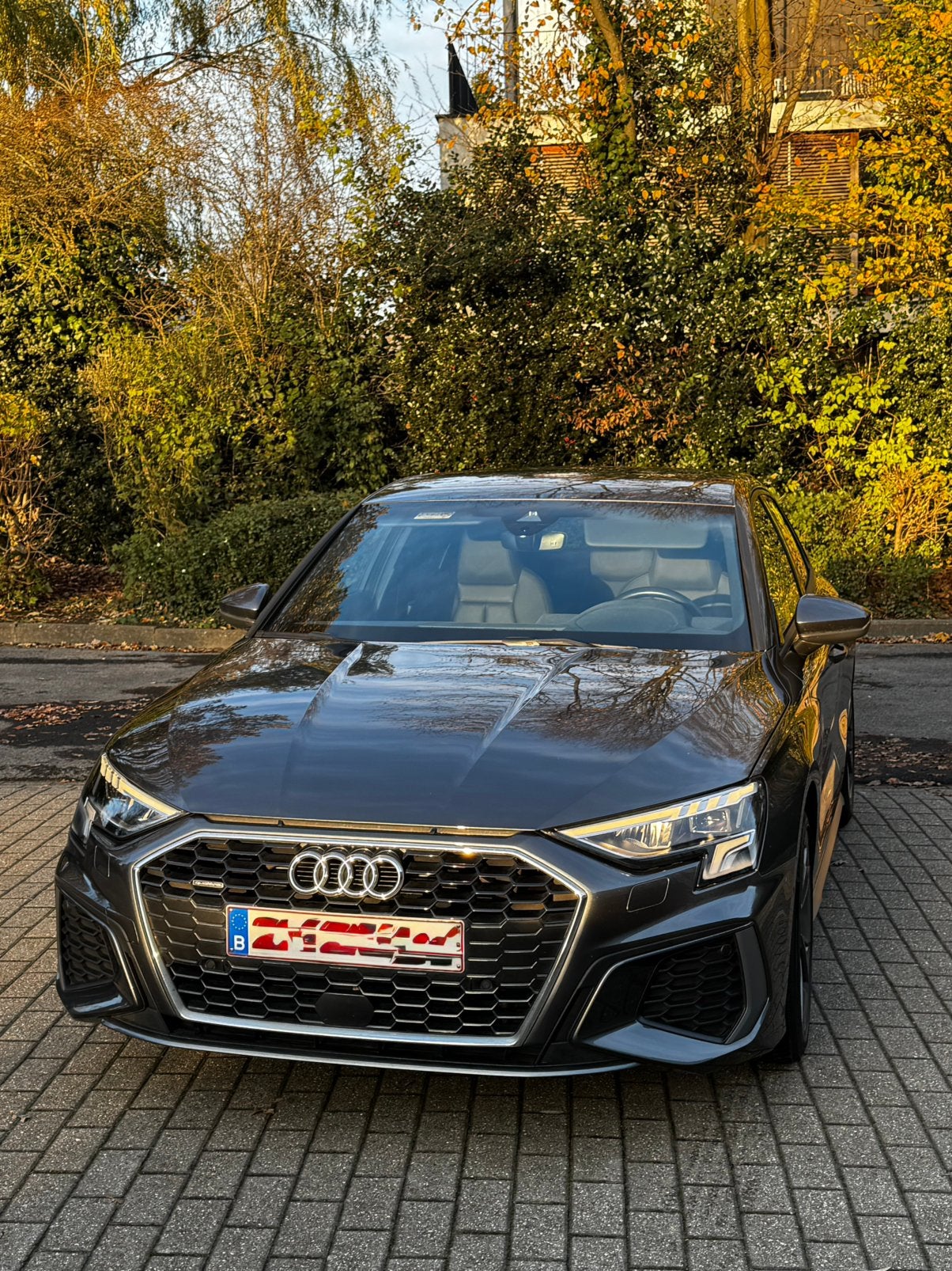 Audi A3 40tfsi Sport Edition, Autos, Cuir, Argent ou Gris, Achat, Euro 6