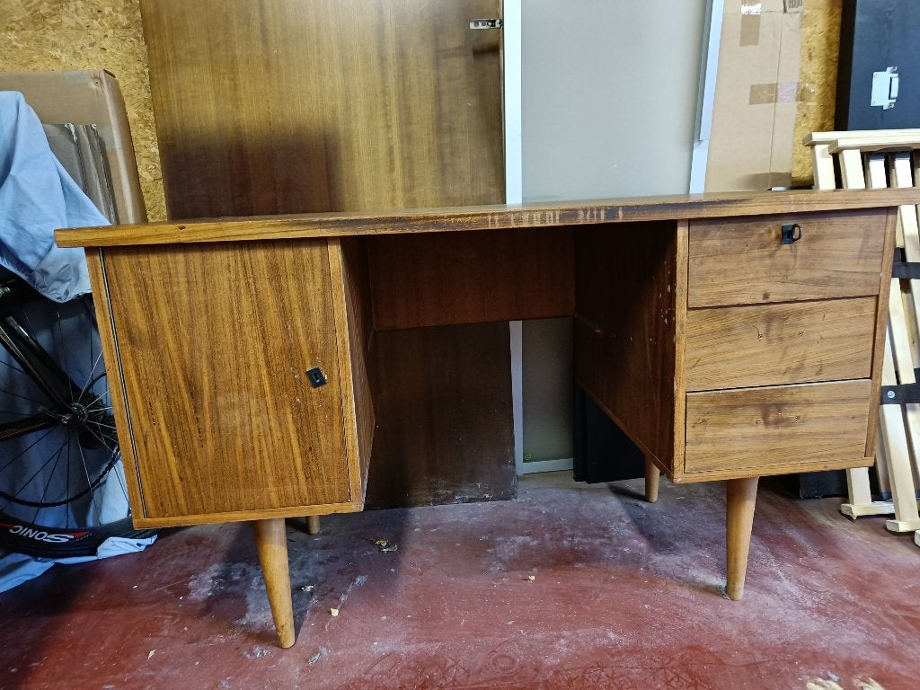 Bureau, Ophalen, Gebruikt, Hout, Antiek