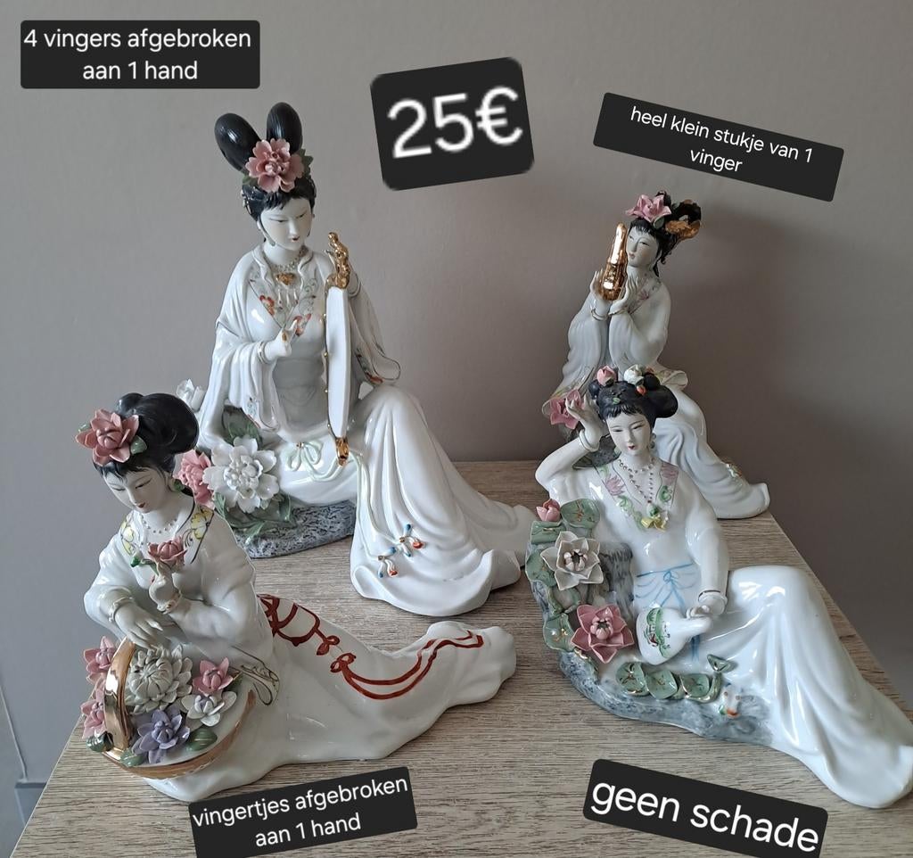 Japanse Geisha's, Ophalen