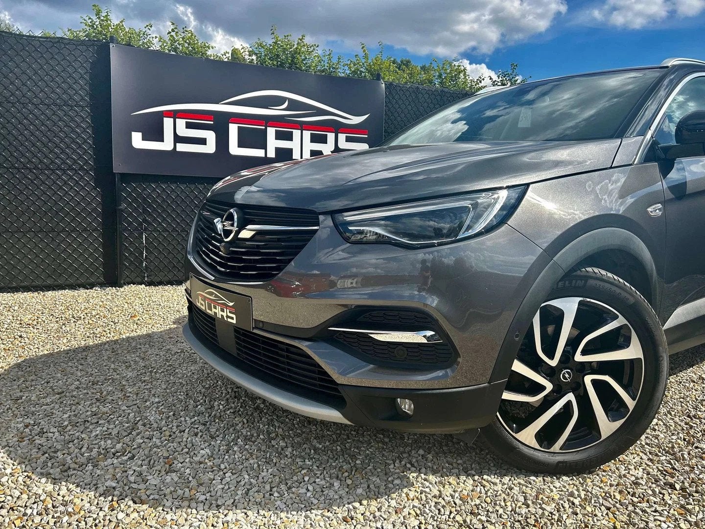 Opel Grandland X 1.2 Turbo*GPS*CAMERA*AIRCO*PDC*LED*CRUISE*B, Autos, Argent ou Gris, Achat, Euro 6, Entreprise