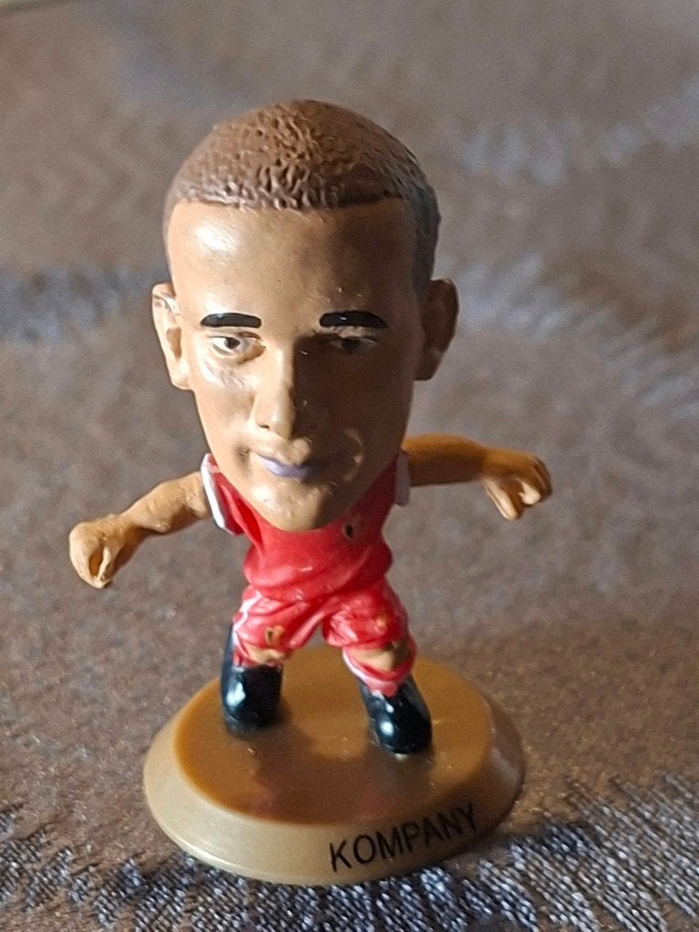 SoccerStarz-verzamelfiguurtje/Vincent Kompany/Rode Duivels, Collections, Enlèvement ou Envoi, Comme neuf, Statue ou Poupée